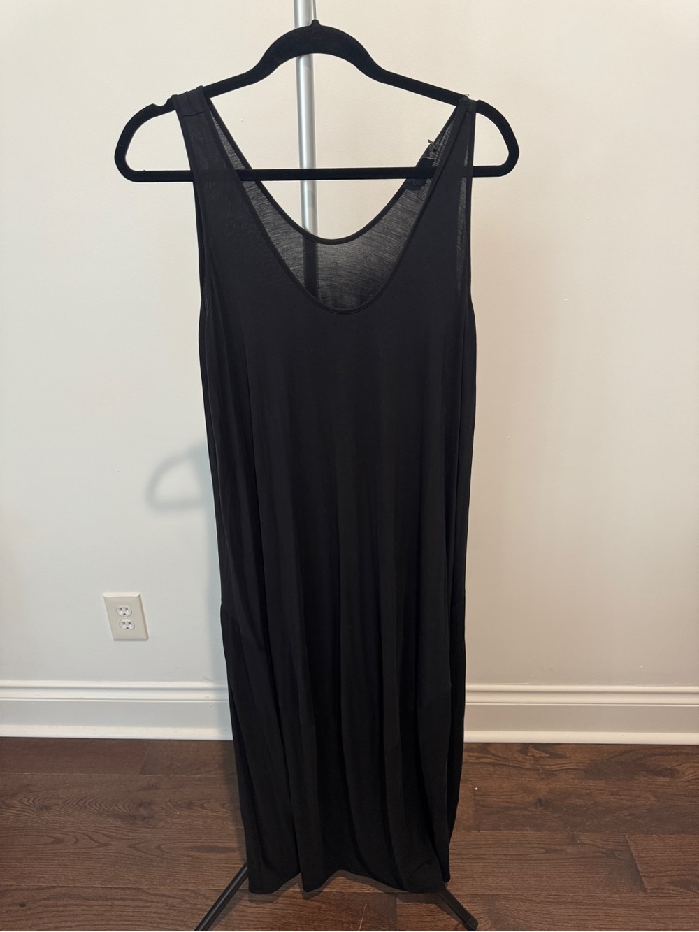 Hatch Black Sleeveless Maxi Dress